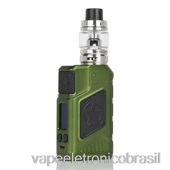 Vape Eletrônico Teslacigs P226 220w Tc Starter Kit Verde